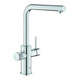 Grohe SPT-Batterie Blue Pure Minta 30590 L-Ausl. azb. Mous. chrom-1