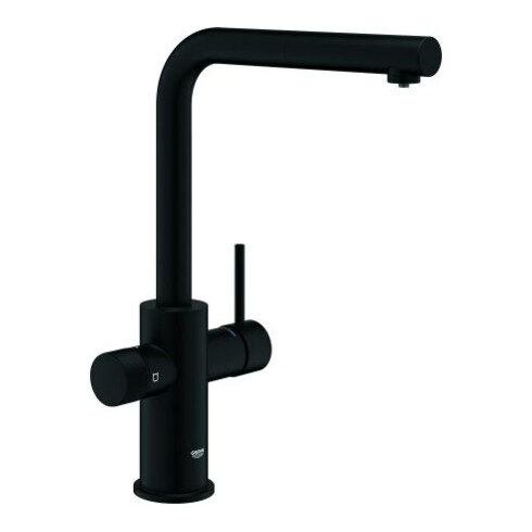 Grohe SPT-Batterie Blue Pure Minta 30590 L-Ausl. azb. Mous. phantom black