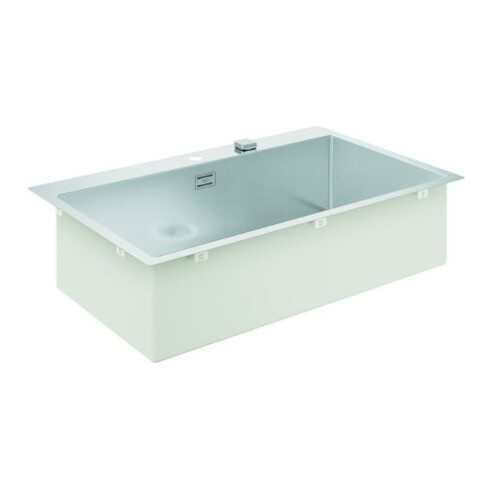Grohe Spülbecken K800 90-S 84,6/51 1.0 84,6x51cm, auflie o f-bünd., 1 Beck., ES