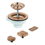 Grohe Spülen-Ablaufgarnitur 40996 mit Exzenter warm sunset gebürstet