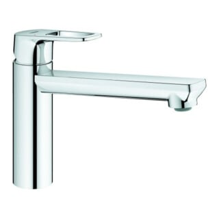 Grohe Spültisch-Einhebelmischer BauLoop 1/2", mittelhoher Auslauf, chrom
