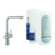 Grohe Spültisch-Einhebelmischer Blue Home sst, L-Auslauf-Starter K, ausz. M-Ausl-1
