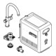 Grohe Spültisch-Einhebelmischer Blue Professional C-Auslauf Set, supersteel-3
