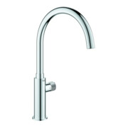 Grohe Spültisch-Einhebelmischer Blue Pure Mono chrom, C-Auslauf