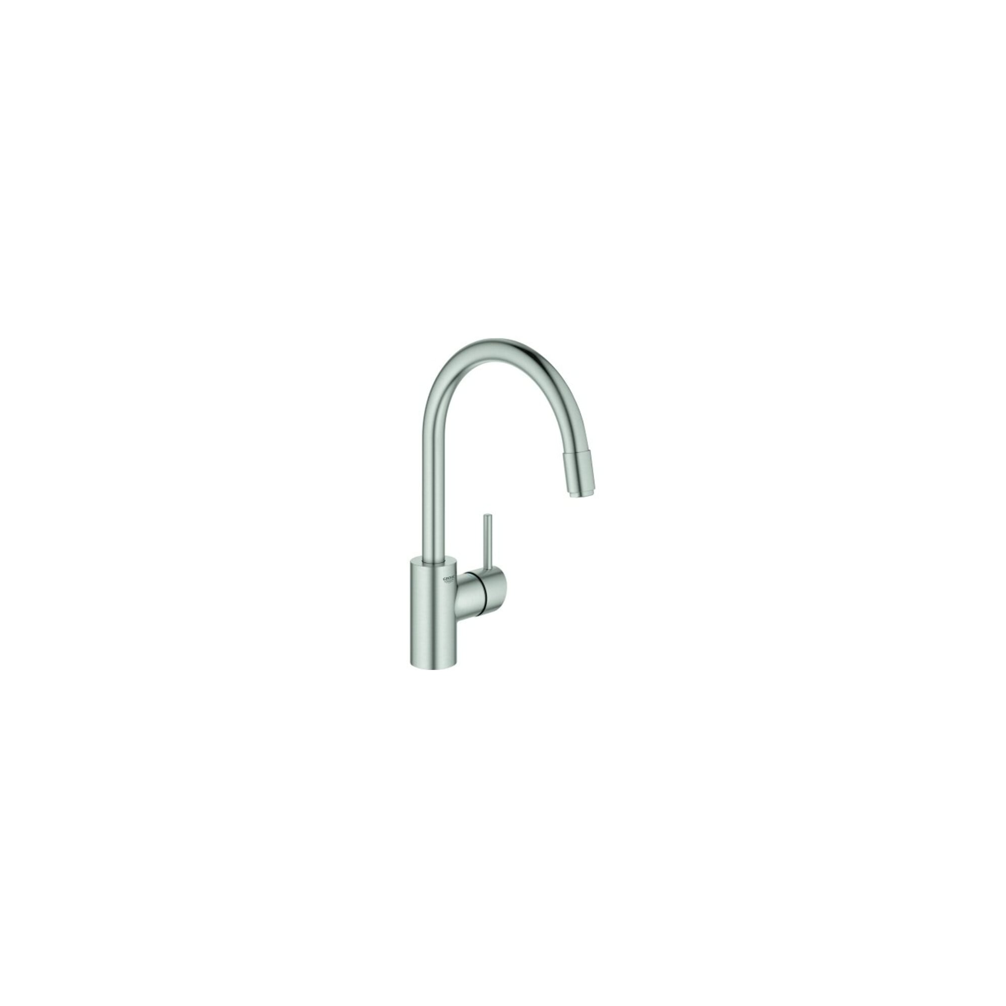 Grohe Spültisch-Einhebelmischer Concetto 1/2", h. Ausl, ausz Laminarbr., superst.