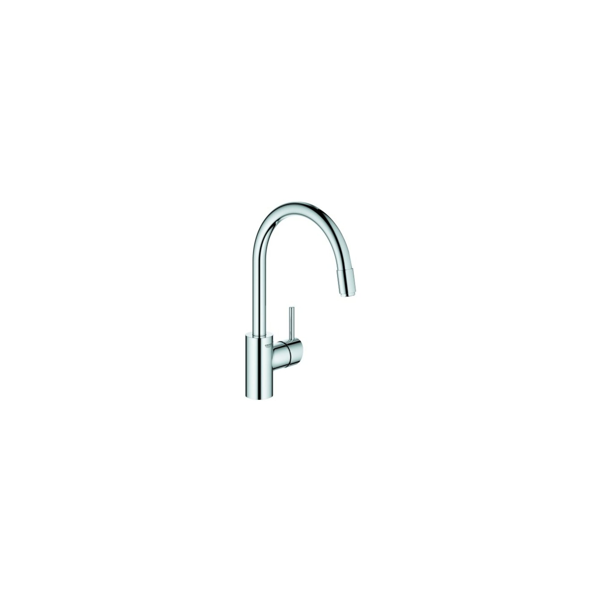 Grohe Spültisch-Einhebelmischer Concetto 1/2", h. Ausl., herausz. Laminarbr., chr