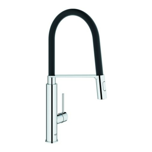 Grohe Spültisch-Einhebelmischer Concetto chrom, herausziehbare Profibrause
