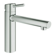 Grohe Spültisch-Einhebelmischer Concetto supersteel, mittelhoher Auslauf-1