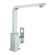 Grohe Spültisch-Einhebelmischer Eurocube supersteel, schwenkbarer Gussauslauf-1