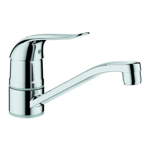 Grohe Spültisch-Einhebelmischer Euroeco Special chr, schwenkb. Ausl., m Temp.begrenzer