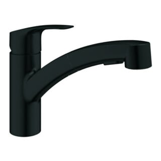 Grohe Spültisch-Einhebelmischer Eurosmart 1/2, flach. Ausl, ausz Dua Br., ma bla