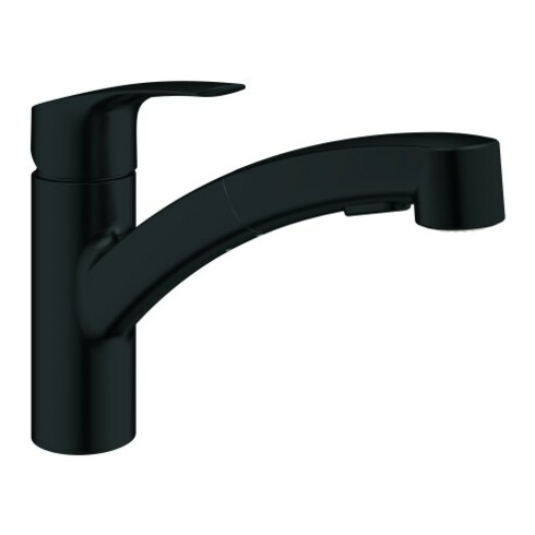 Grohe Spültisch-Einhebelmischer Eurosmart 1/2, flach. Ausl, ausz Dua Br., ma bla