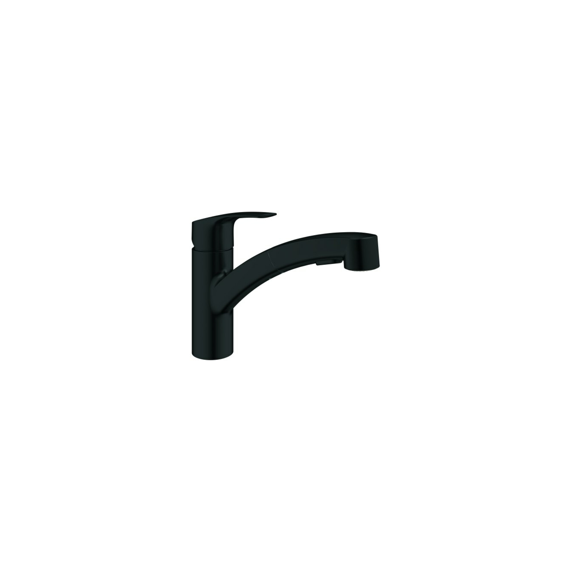 Grohe Spültisch-Einhebelmischer Eurosmart 1/2, flach. Ausl, ausz Dua Br., ma bla