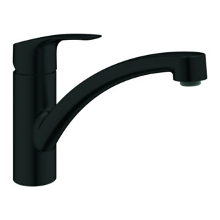 Grohe Spültisch-Einhebelmischer Eurosmart 1/2", flacher Auslauf, matt black