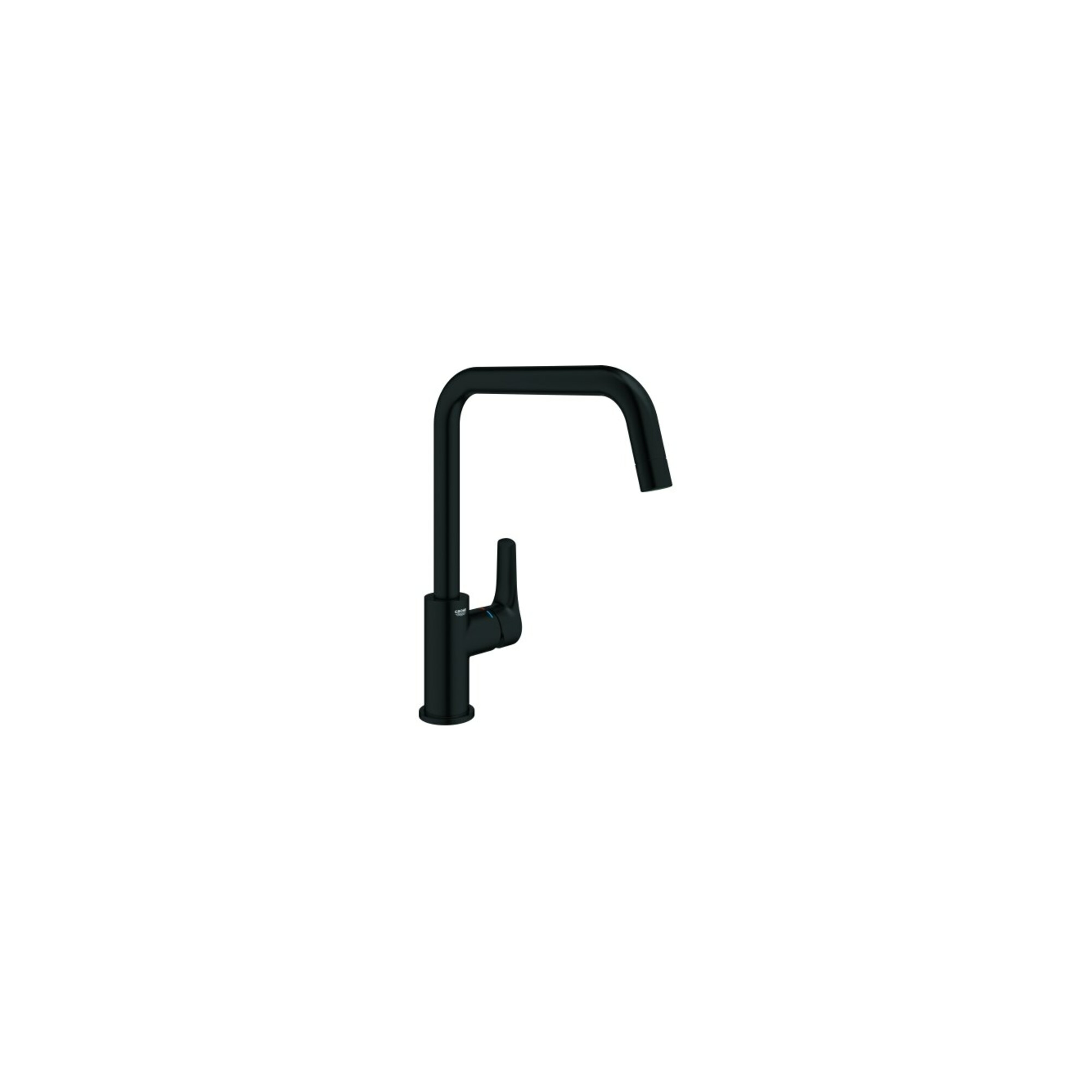Grohe Spültisch-Einhebelmischer Eurosmart 1/2", hoher Auslauf, matt black