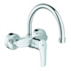 Grohe Spültisch-Einhebelmischer Eurosmart 1/2", Wandmontage, chrom-1
