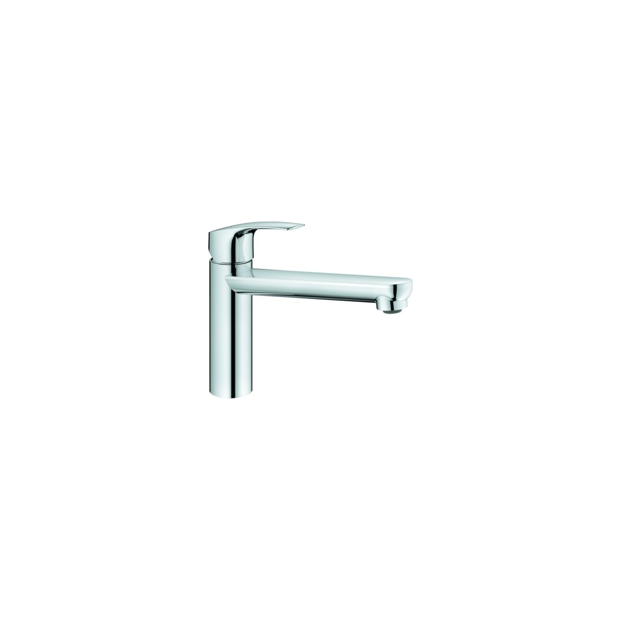 Grohe Spültisch-Einhebelmischer Eurosmart chrom, schwenkbarer, mittelhoher Auslauf