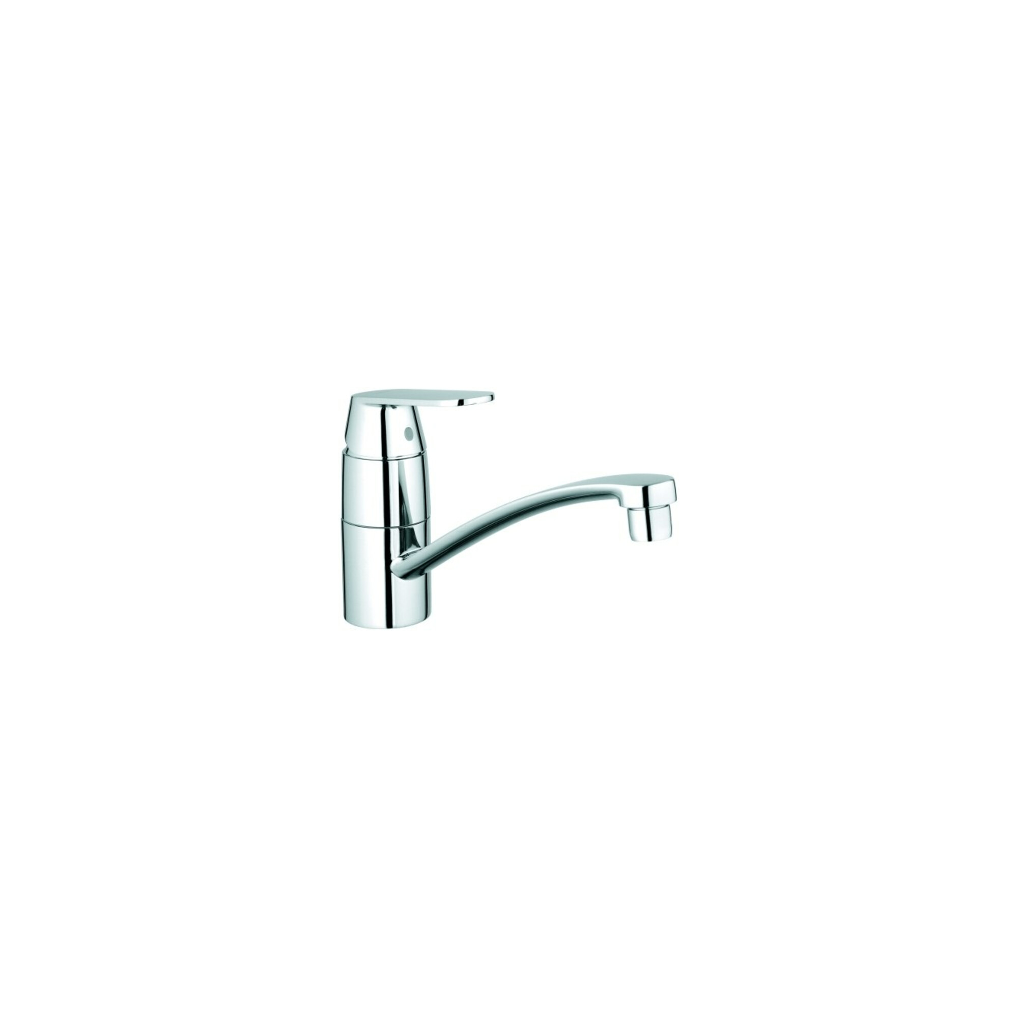 Grohe Spültisch-Einhebelmischer Eurosmart Cosmopolitan 1/2", flach. Ausl, Vor-Fenst-Mont., chr