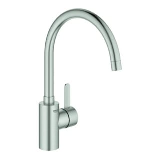 Grohe Spültisch-Einhebelmischer Eurosmart Cosmopolitan 1/2", hoher Auslauf, supersteel
