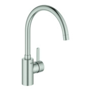 Grohe Spültisch-Einhebelmischer Eurosmart Cosmopolitan 1/2", hoher Auslauf, supersteel