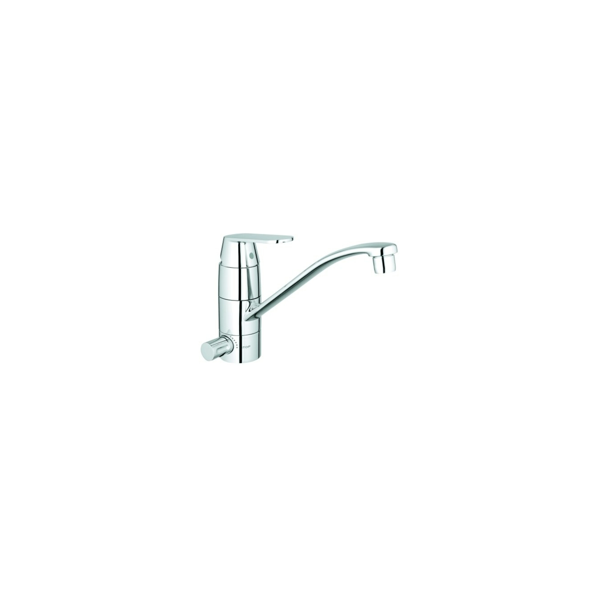 Grohe Spültisch-Einhebelmischer Eurosmart Cosmopolitan c, int. Vorabsperr., schwenkb. Rohrausl