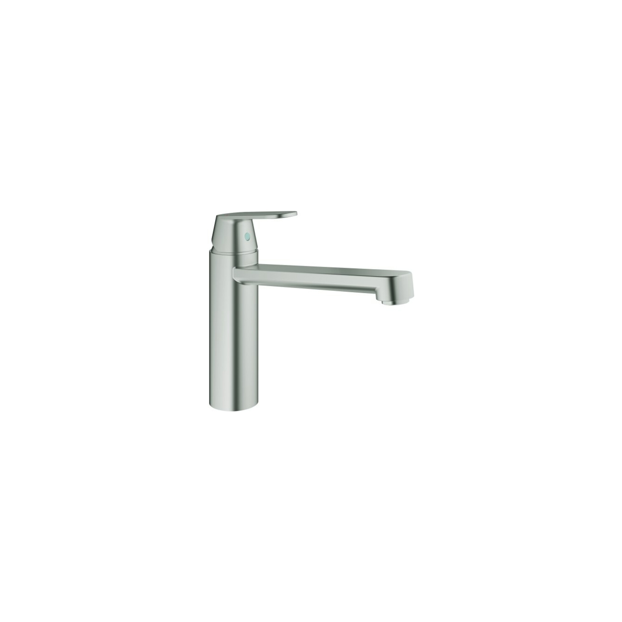 Grohe Spültisch-Einhebelmischer Eurosmart Cosmopolitan supersteel, mittelhoher Auslauf