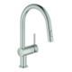 Grohe Spültisch-Einhebelmischer Minta 1/2", C-Ausl, ausz Dual-Brause, superst.-1