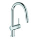 Grohe Spültisch-Einhebelmischer Minta 1/2", C-Ausl, herausz. Dual-Brause, chr-1