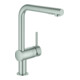 Grohe Spültisch-Einhebelmischer Minta superst., herausz. Dual-Brause, L-Ausl.-1