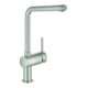 Grohe Spültisch-Einhebelmischer Minta supersteel, schwenkbarer L-Auslauf-1
