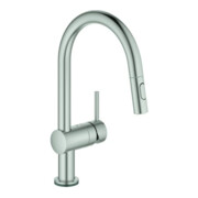 Grohe Spültisch-Einhebelmischer Minta Touch superst., el, herausz. Dual-Spülbrause