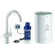 Grohe Spültisch-Einhebelmischer Red Duo supersteel, M-Size, mit Boiler-1