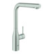 Grohe Spültischmischer Essence 1/2", herausz. Dual Brause, supersteel-1
