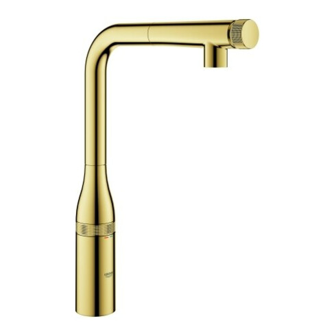 Grohe Spültischmischer Essence SmartC cool sunrise, herausziehbare Brause