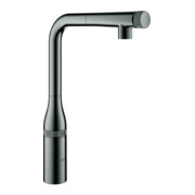 Grohe Spültischmischer Essence SmartC hard graphite, herausziehbare Brause