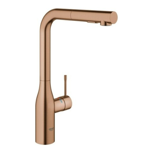 Grohe Spültischmischer Essence SmartC warm suns geb., herausz. Dual-Spülbrause