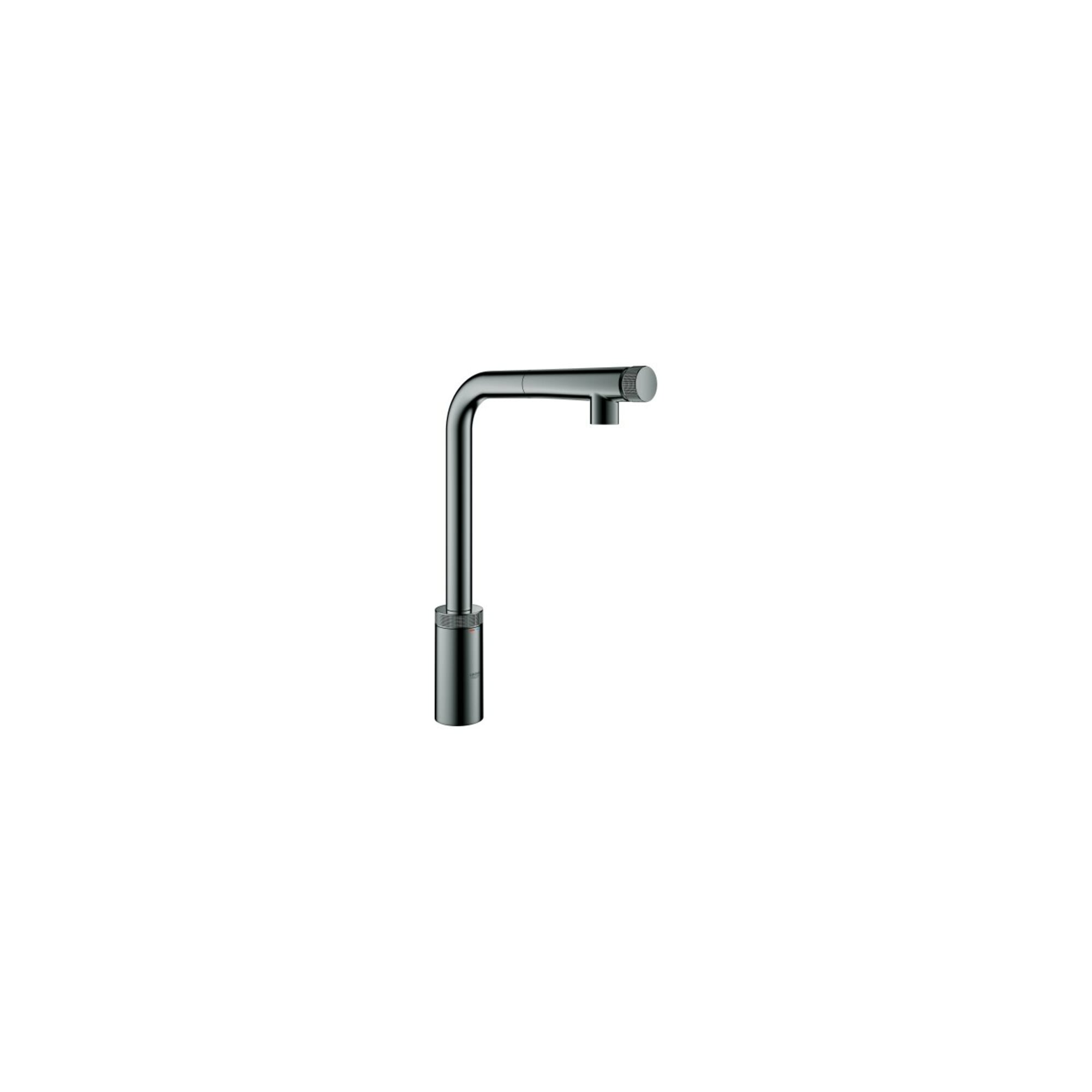 Grohe Spültischmischer Minta SmartC hard graphite, herausziehbare Brause