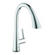 Grohe Spültischmischer Zedra SmartC chr, herausz. Br., el, Batterie-1