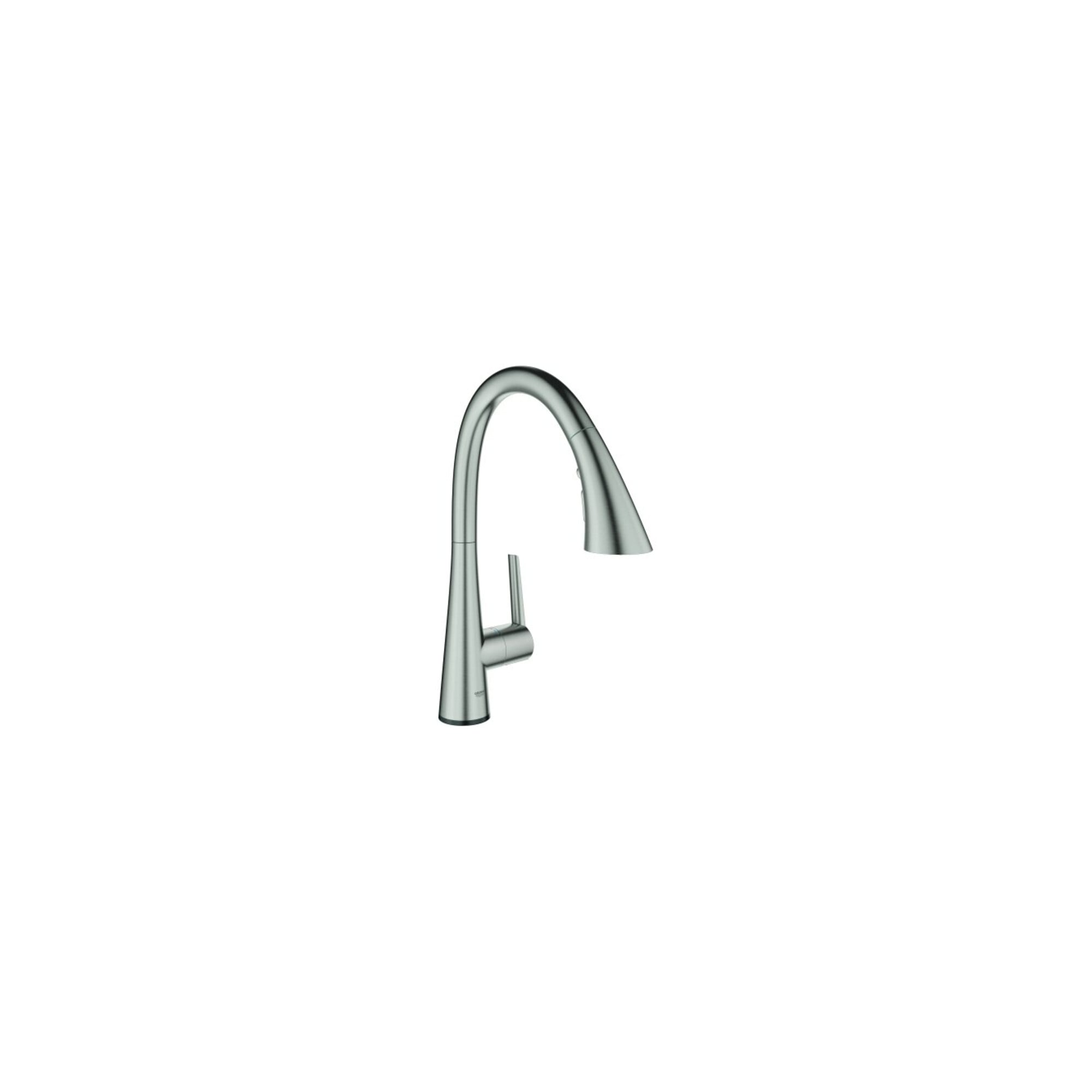Grohe Spültischmischer Zedra SmartC superst., herausz. Br., el, Batterie