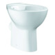 Grohe Stand-WC, Tiefspüler Bau Keramik randl., Abgang waagerecht, alpinweiß-1