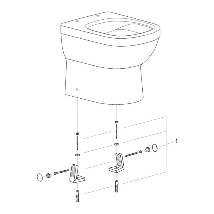 GROHE Stand-Tiefspül-WC Euro spülrandlos alpinweiß Abgang universal 3/5 l