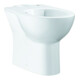 Grohe Stand-WC-Kombination Bau Keramik alp-we, spülrandlos, Abgang waagerecht-1