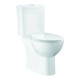 Grohe Stand-WC-Kombination Bau Keramik alpinweiß, spülrandlos, Abgang senkrecht-1