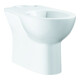 Grohe Stand-WC-Kombination Bau Keramik spülrandlos, Abgang senkrecht, alpinweiß-1