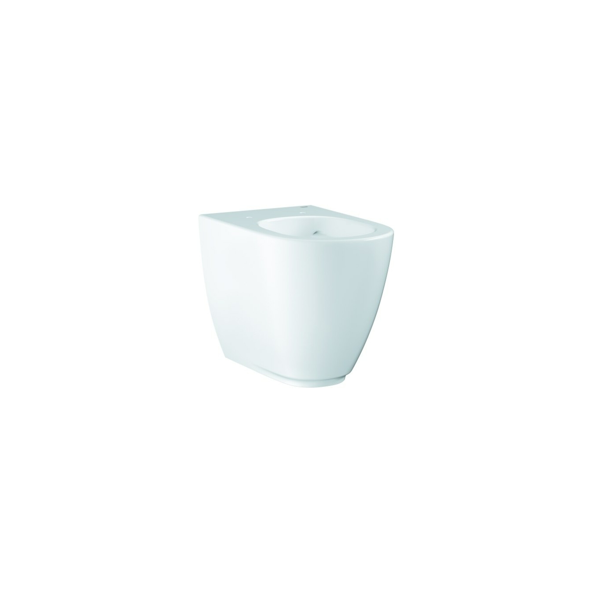 Grohe Stand-WC, Tiefspüler Essence Keramik spülrandlos, Abgang universal, alpinweiß
