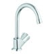 Grohe Standventil Costa chr, schwenkb. Rohrausl, Markierung blau-1