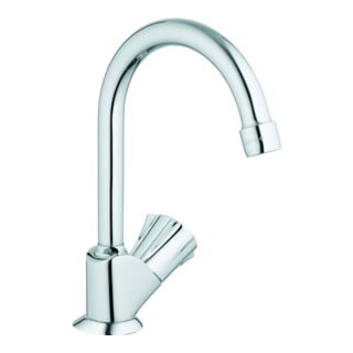 Grohe Standventil COSTA DN 15, schwenkbarer Rohrauslauf mit Mousseur chrom