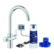 Grohe Starter Kit Blue Pure BauCurve 30581 C-Pommeau S-Filtre chrome