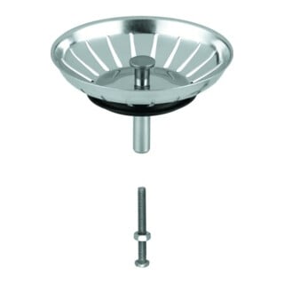 Grohe Stopfen 42576 für Küchenspüle edelstahl