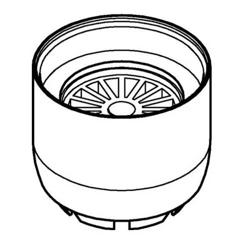 Grohe Strahlregler 46163 für offene Warmwasserbereiter M22x1 chrom